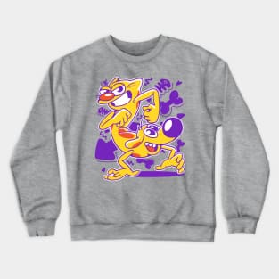 A woof and a Purr Crewneck Sweatshirt